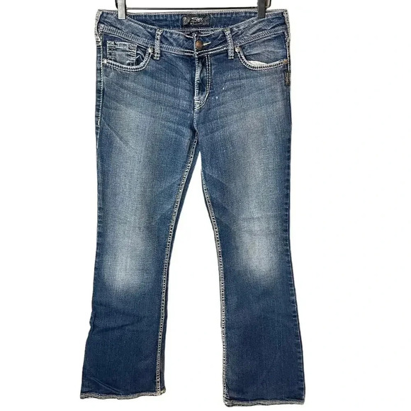 Silver Women’s Sz 31 Jeans Mid Rise Boot Cut - Picture 1 of 8